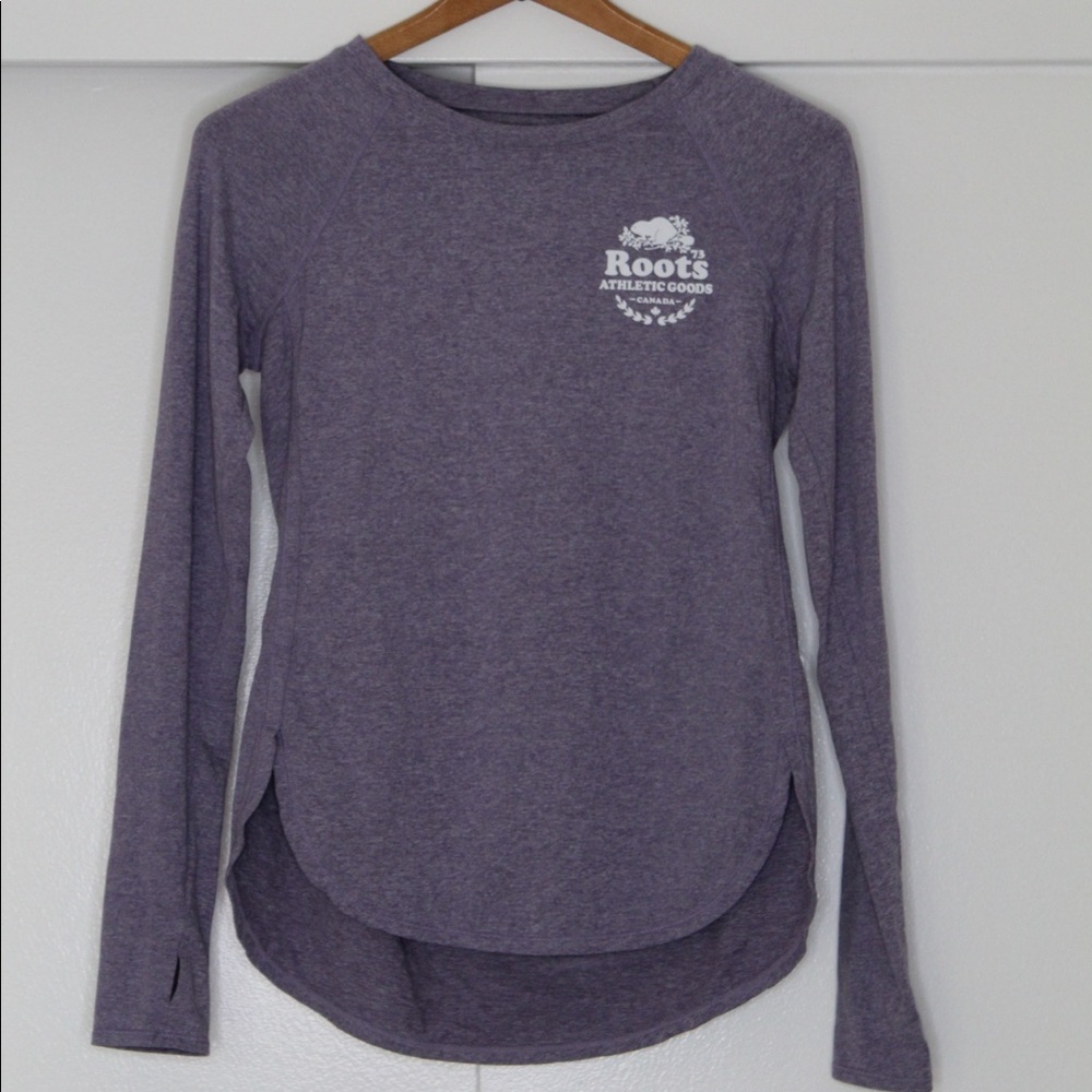 Roots Women’s Athletic Purple Top